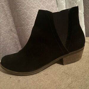 Black Suede Ankle Boots